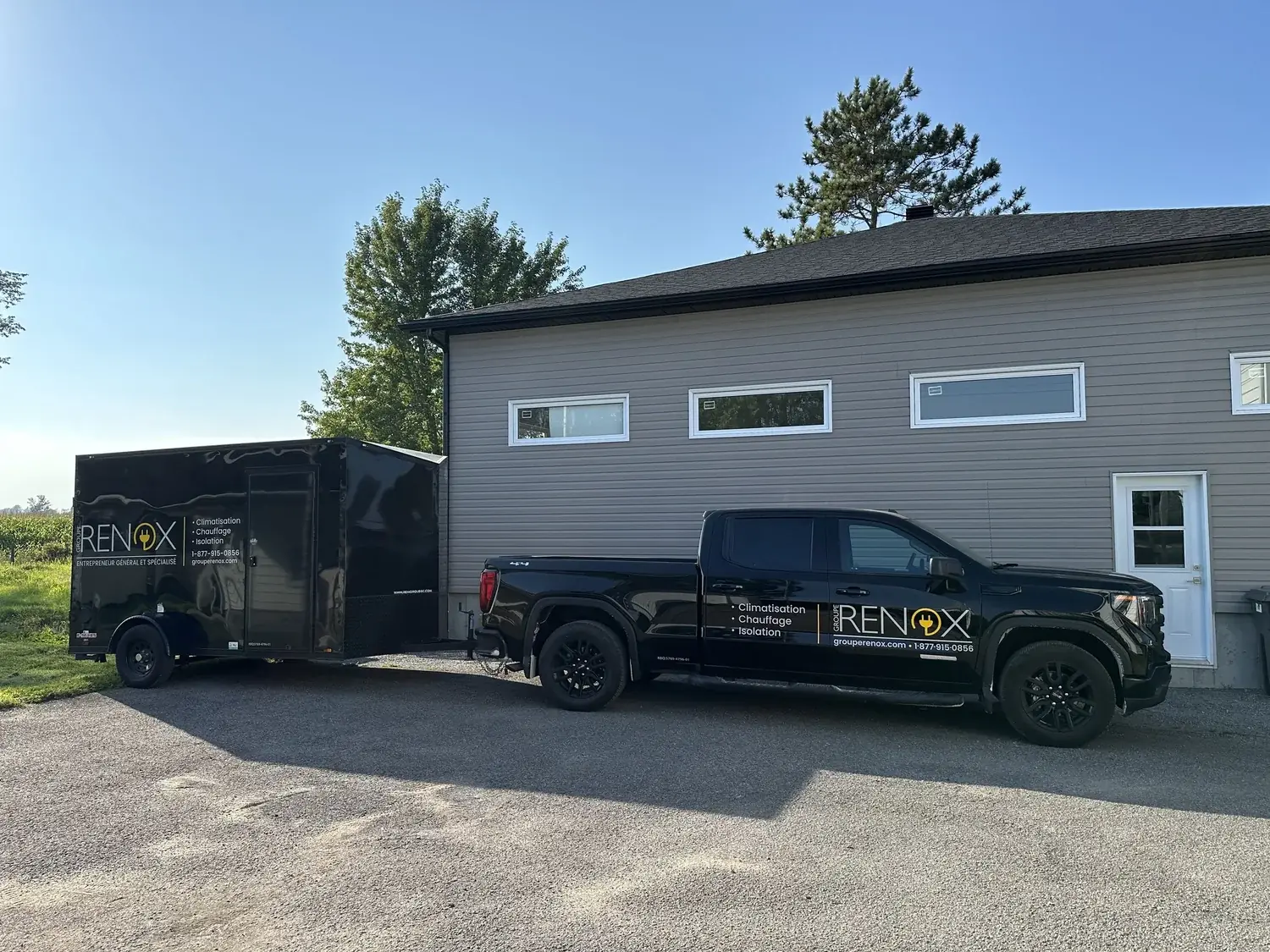 Camion et remorque Groupe RENOX